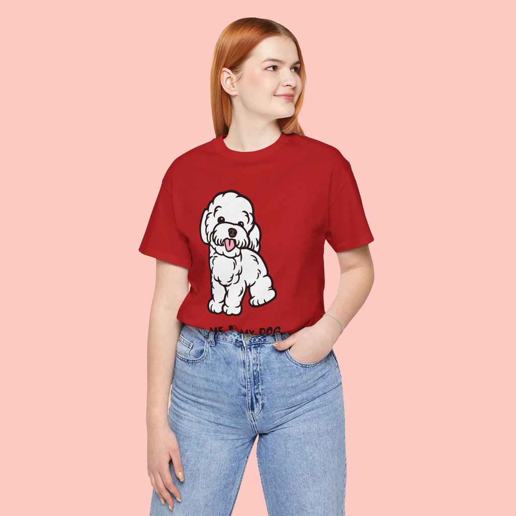 Me & My Dog T-Shirt — Cute Cartoon Puppy Tee for Dog Lovers
