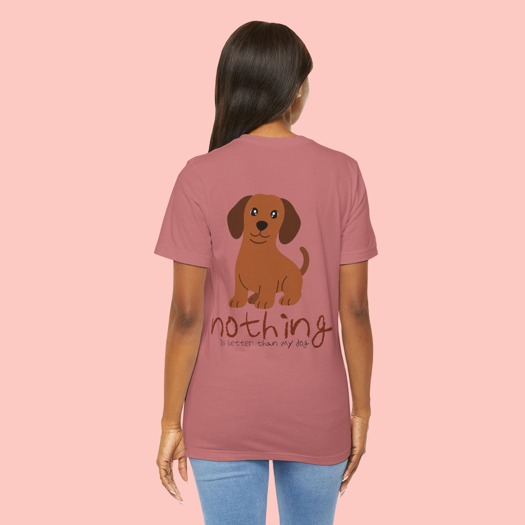 Dachshund Dog Tee — “Nothing Is Sweeter Than My Dog” Graphic T-Shirt