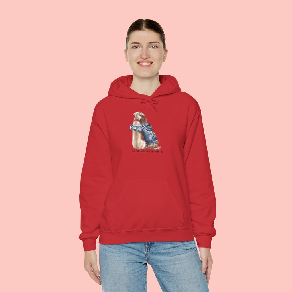 Dog Mom Hoodie — Cozy ‘Couldn’t Chew Your Feelings’ Graphic Sweatshirt