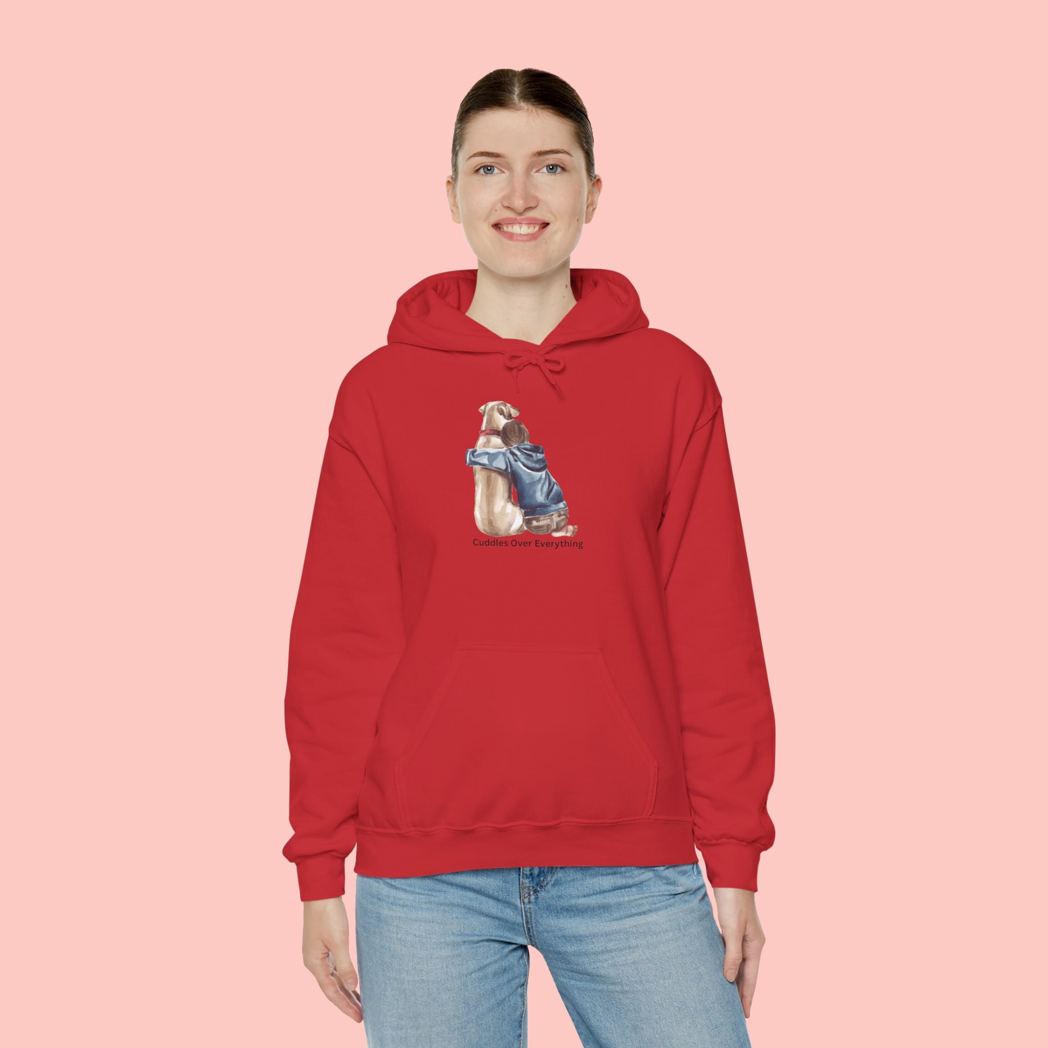 Dog Mom Hoodie — Cozy ‘Couldn’t Chew Your Feelings’ Graphic Sweatshirt
