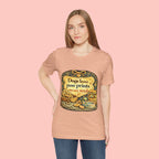 Dogs Leave Paw Prints Tee – Vintage Pet Lover T‑Shirt