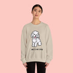 Me & My Dog Cute Doodle Crewneck Sweatshirt