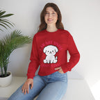 Dog Lover Crewneck Sweatshirt — “I Am Not Single I Have a Dog” Cute Puppy Pullover