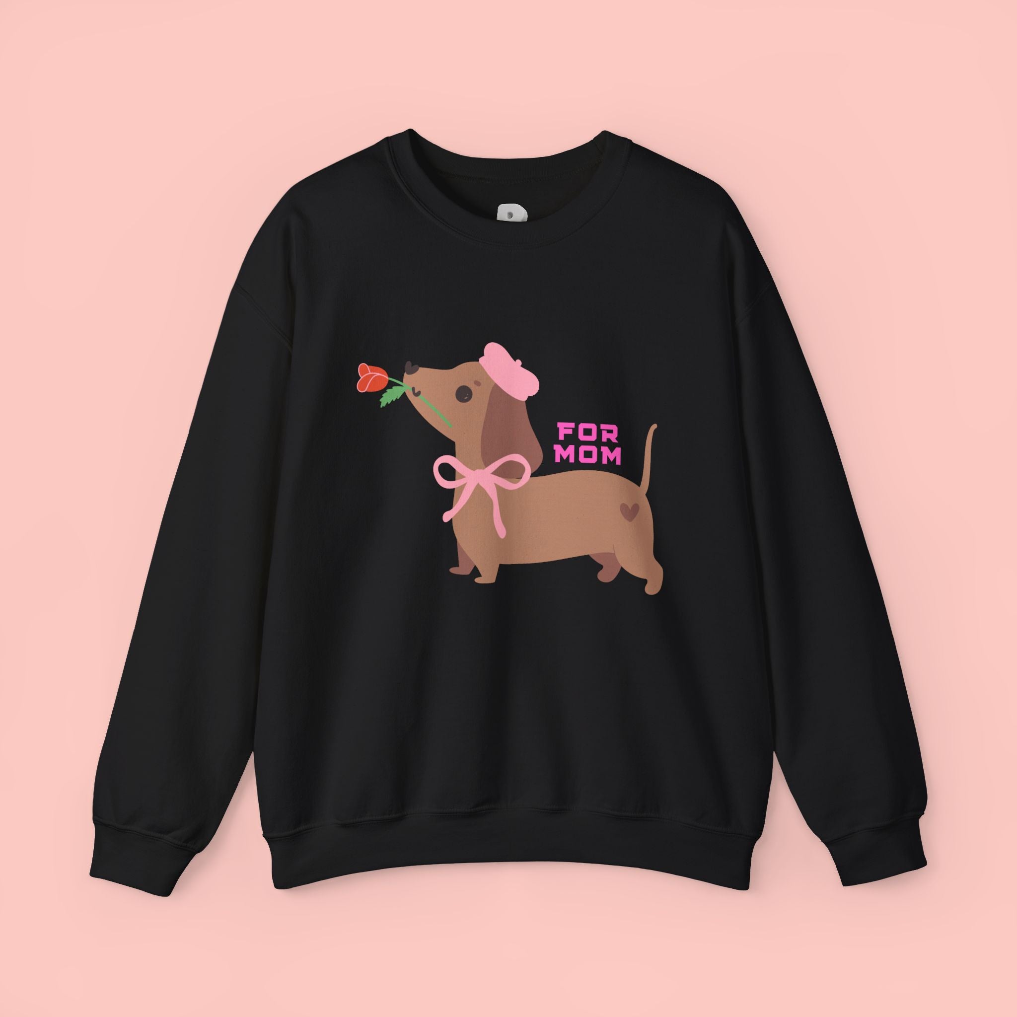Dachshund 'For Mom' Crewneck Sweatshirt – Cute Dog Mom Gift