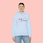 Dog Lover Hoodie - "Me  My Dog" Minimalist Paw Heart Sweatshirt