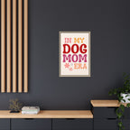In My Dog Mom Era Framed Canvas Wall Art