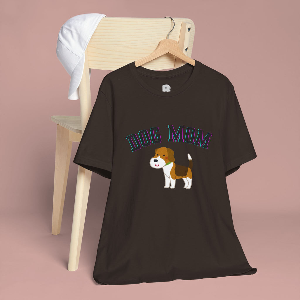 Dog Mom T-Shirt — Cute Beagle Graphic Tee for Dog Lovers