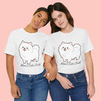 Cute Fluffy Pomeranian Tee — "Mom's Cute Child" Dog T-Shirt