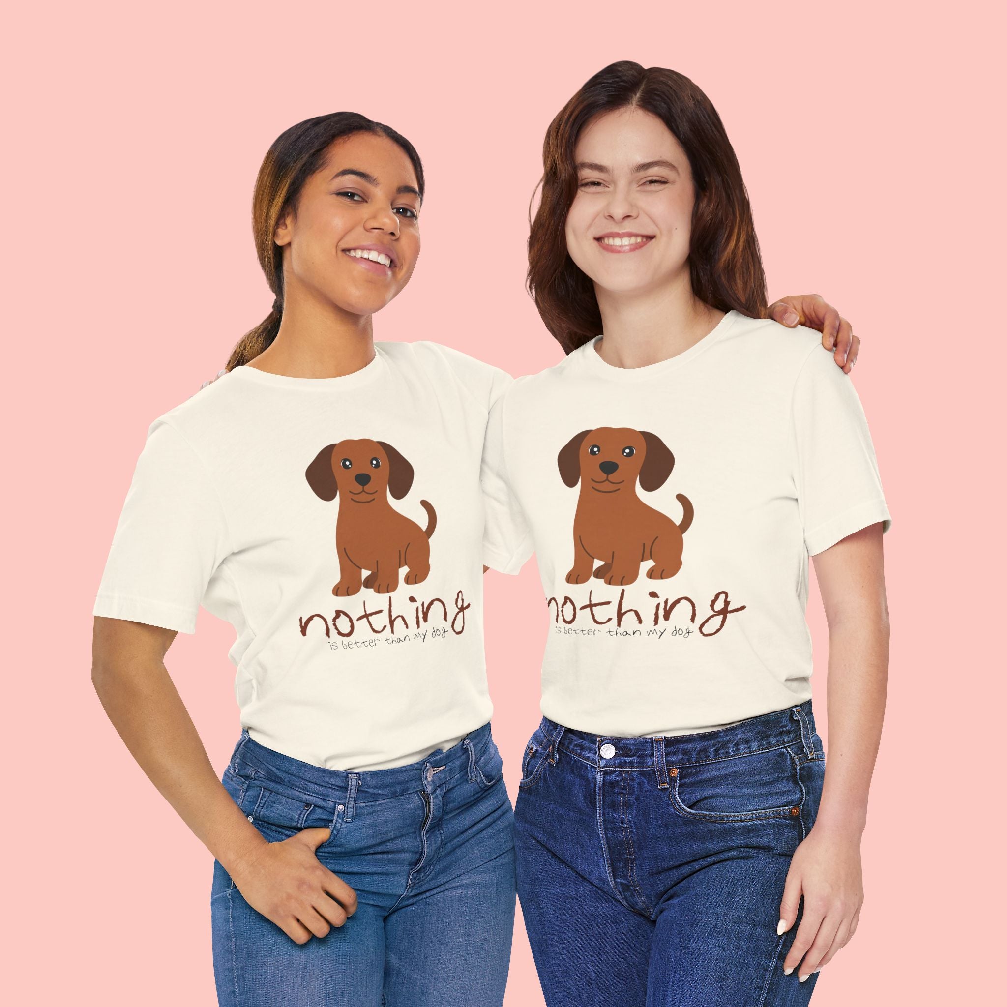 Dachshund Puppy Tee — "Nothing Better Than My Dog" Cute Dog Lover T-Shirt
