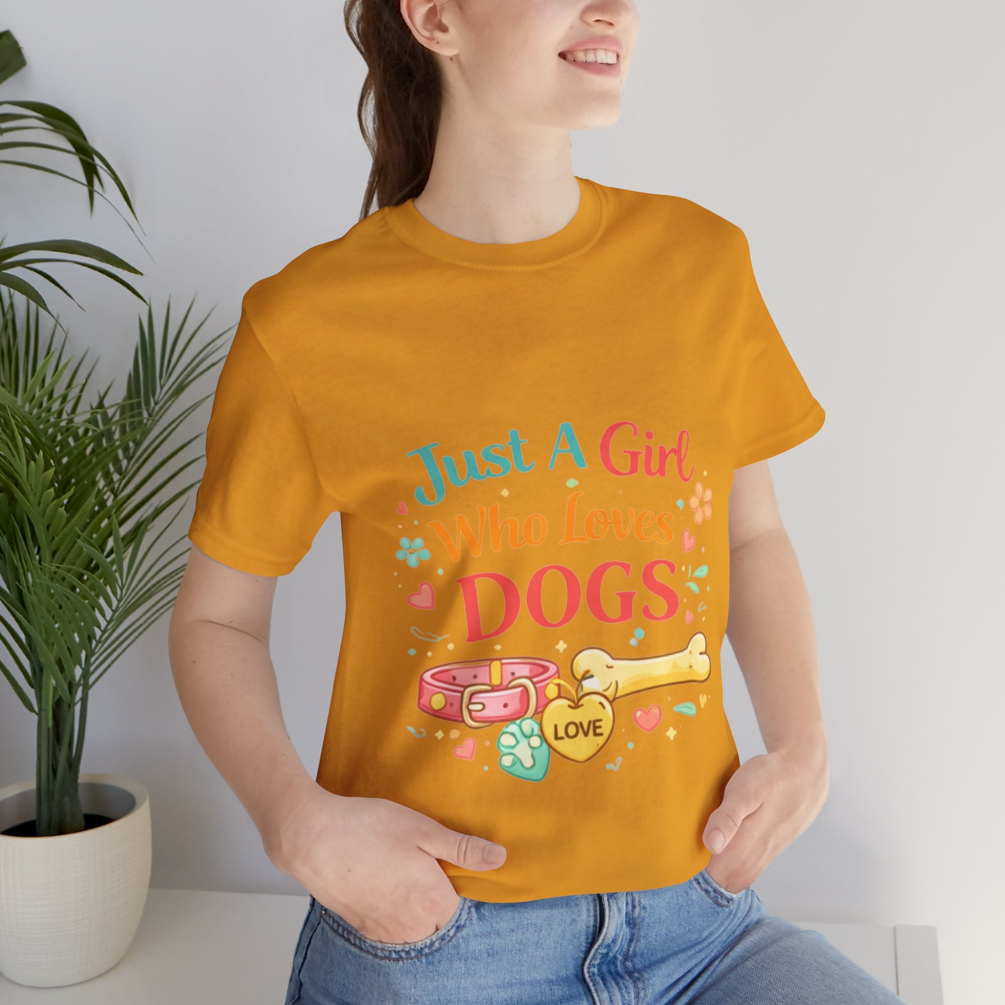 Just A Girl Who Loves Dogs T-Shirt