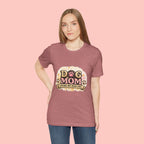 Dog Mom T-Shirt – "Loving My Dog Life" Cute Paw Print Tee for Pet Moms