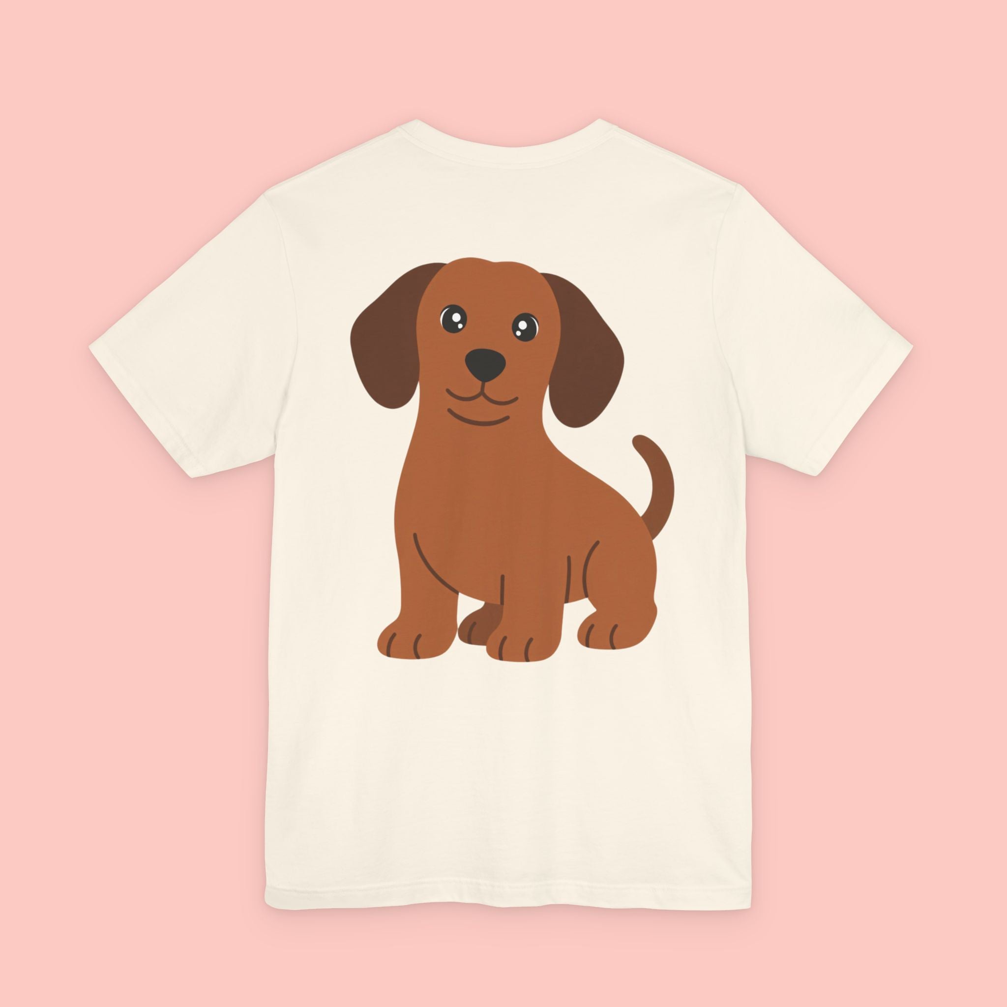 Dachshund Graphic Tee - Cute Brown Sausage Dog T-Shirt