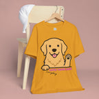 Love Your Dog Tee — Cute Golden Retriever Graphic T-Shirt