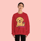 Golden Retriever "Love Your Dog Everyday" Sweatshirt - Cute Pet Lover Crewneck