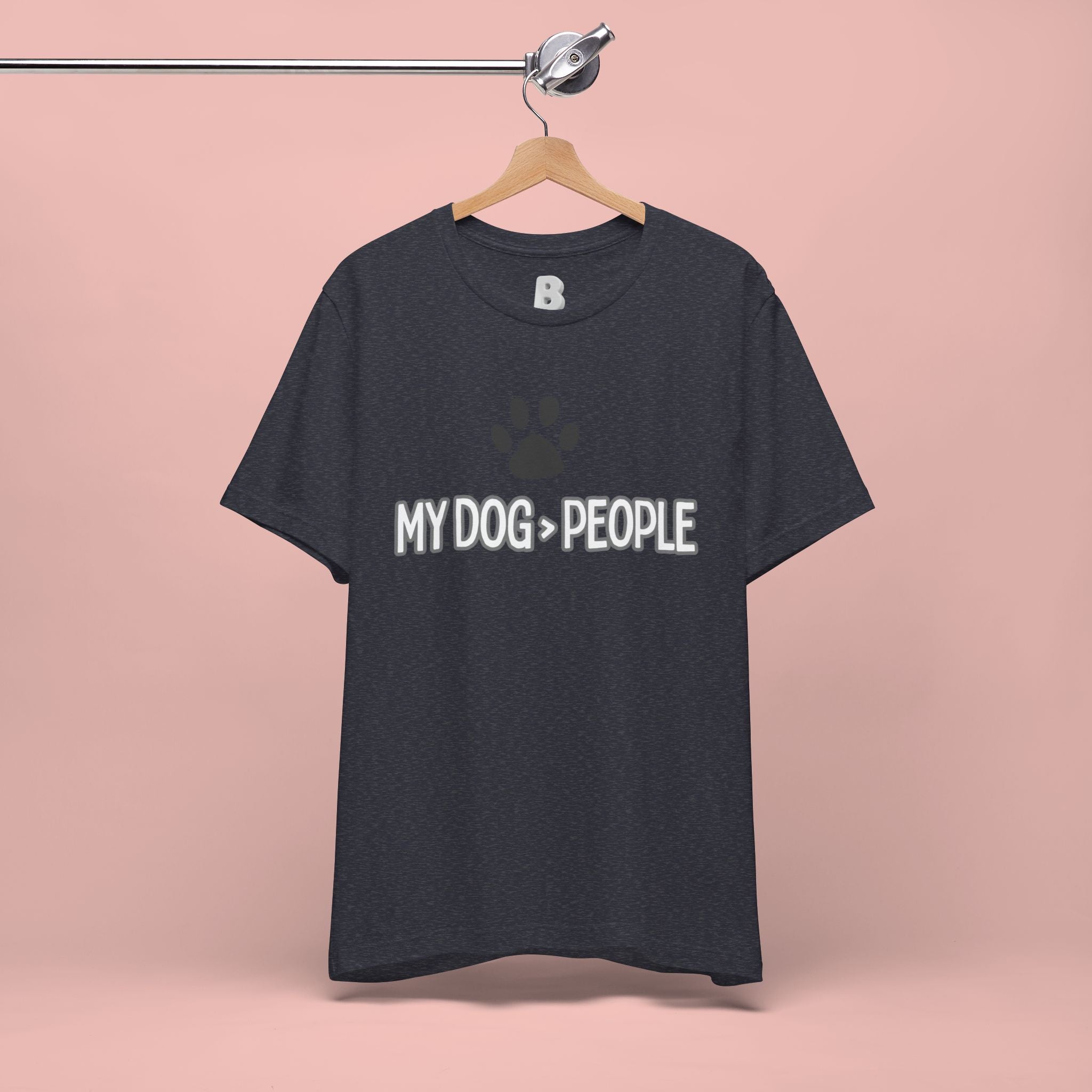 My Dog People T-Shirt — Dog Paw Graphic Tee for Dog Lovers