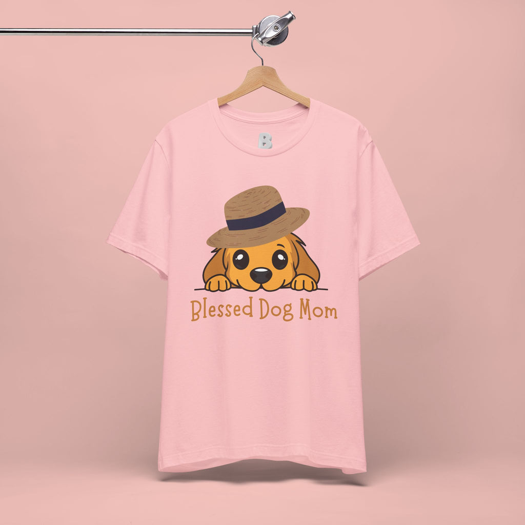 Blessed Dog Mom T-Shirt — Cute Puppy Graphic Tee for Dog Lovers