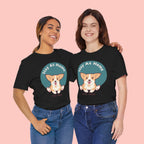 Stay At Home Dog Mom T-Shirt — Cute Corgi Graphic Tee