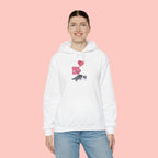 Kiss Your Dog Hoodie — Cute Heart & Dog Graphic Pullover