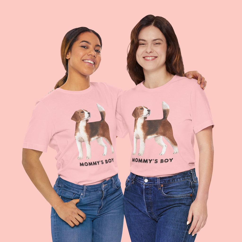 Mommy's Boy Beagle T-Shirt — Cute Dog Lover Tee