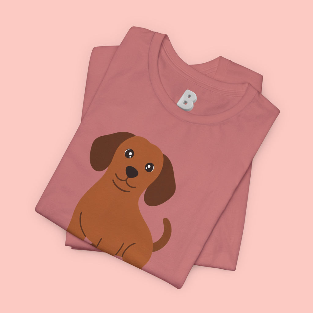 Dachshund Puppy Tee — "Nothing Better Than My Dog" Cute Dog Lover T-Shirt