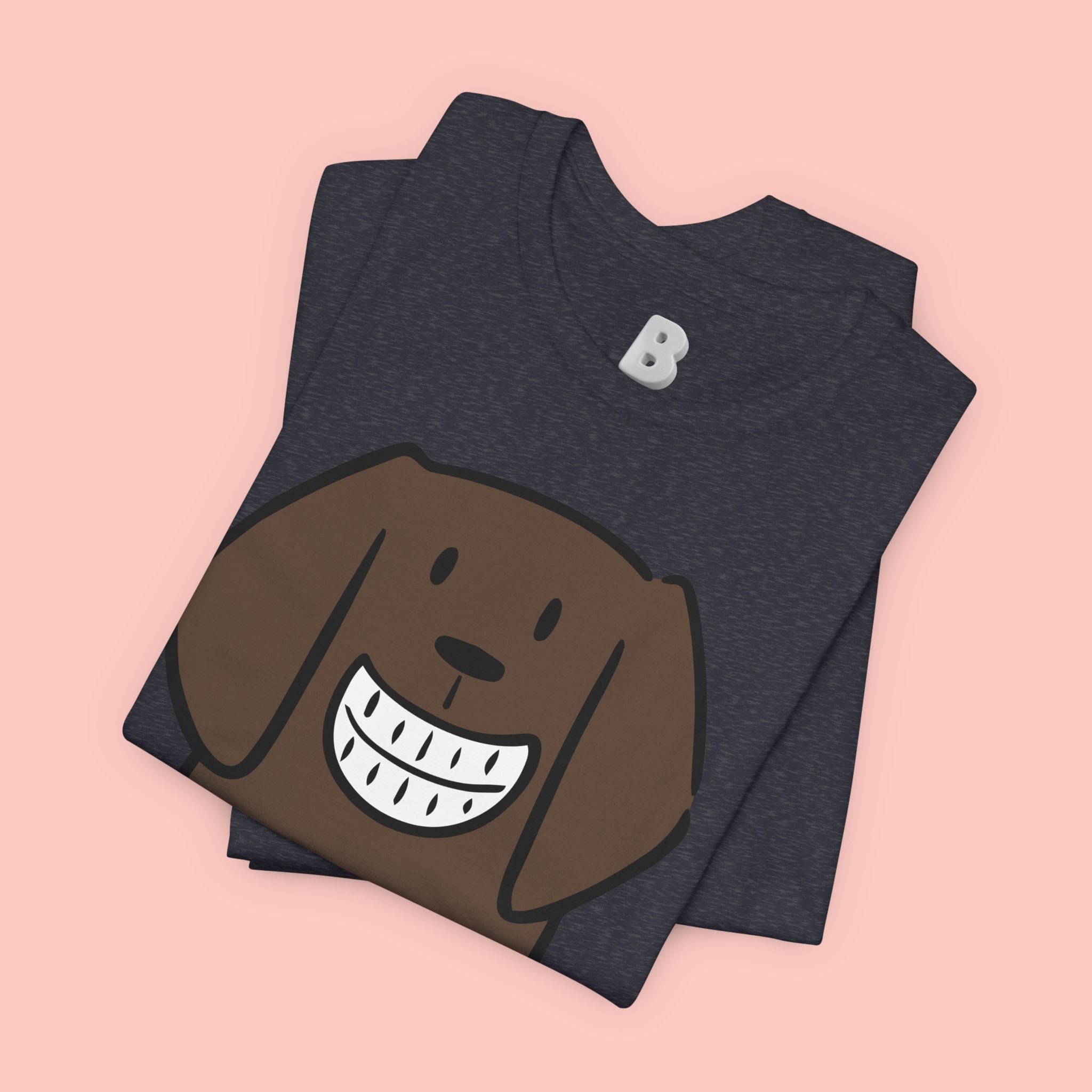 Dog Mother Wine Lover T-Shirt — Cute Cartoon Dog Graphic Tee