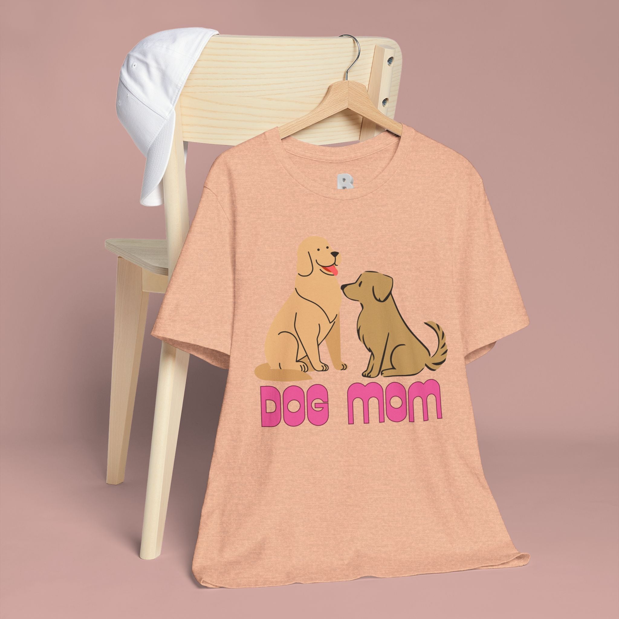 Dog Mom T‑Shirt — Cute Retro Dogs Graphic Tee for Dog Lovers