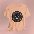 Dog Mom Club T-Shirt — Paw Print Graphic Tee for Pet Lovers