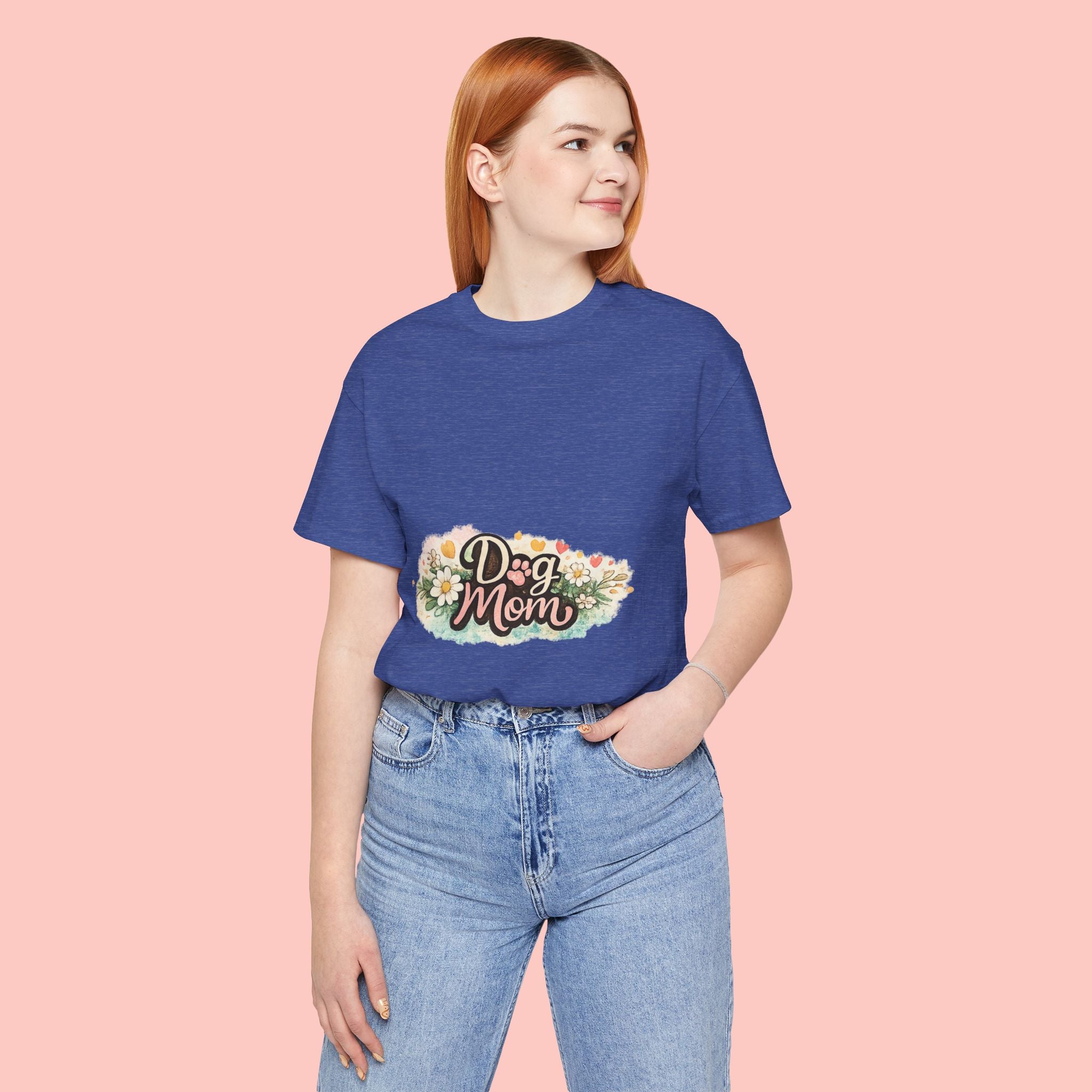Dog Mom Floral Tee