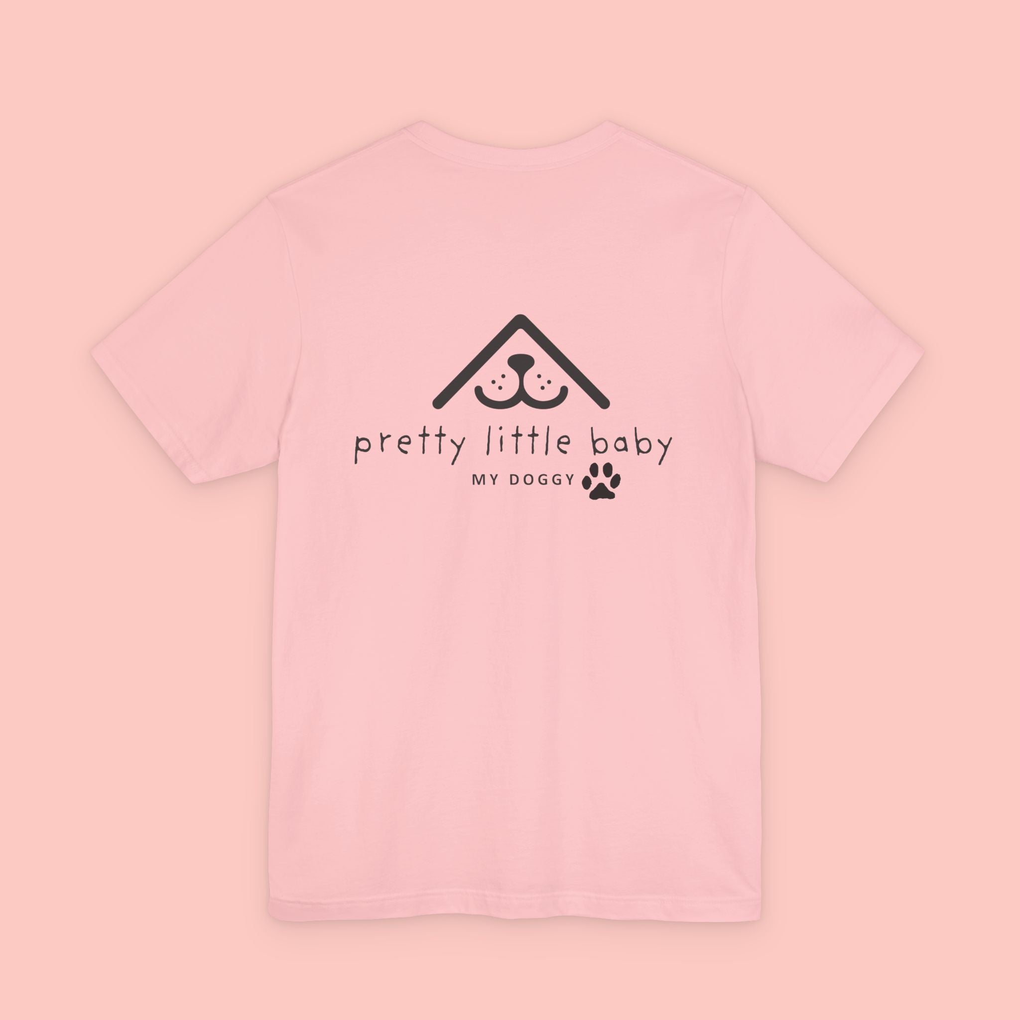 Pretty Little Baby Dog Tee - Cute Paw Print Pet Parent T-Shirt