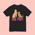 Dog Mom T‑Shirt — Cute Cartoon Dogs Graphic Tee for Pet Moms