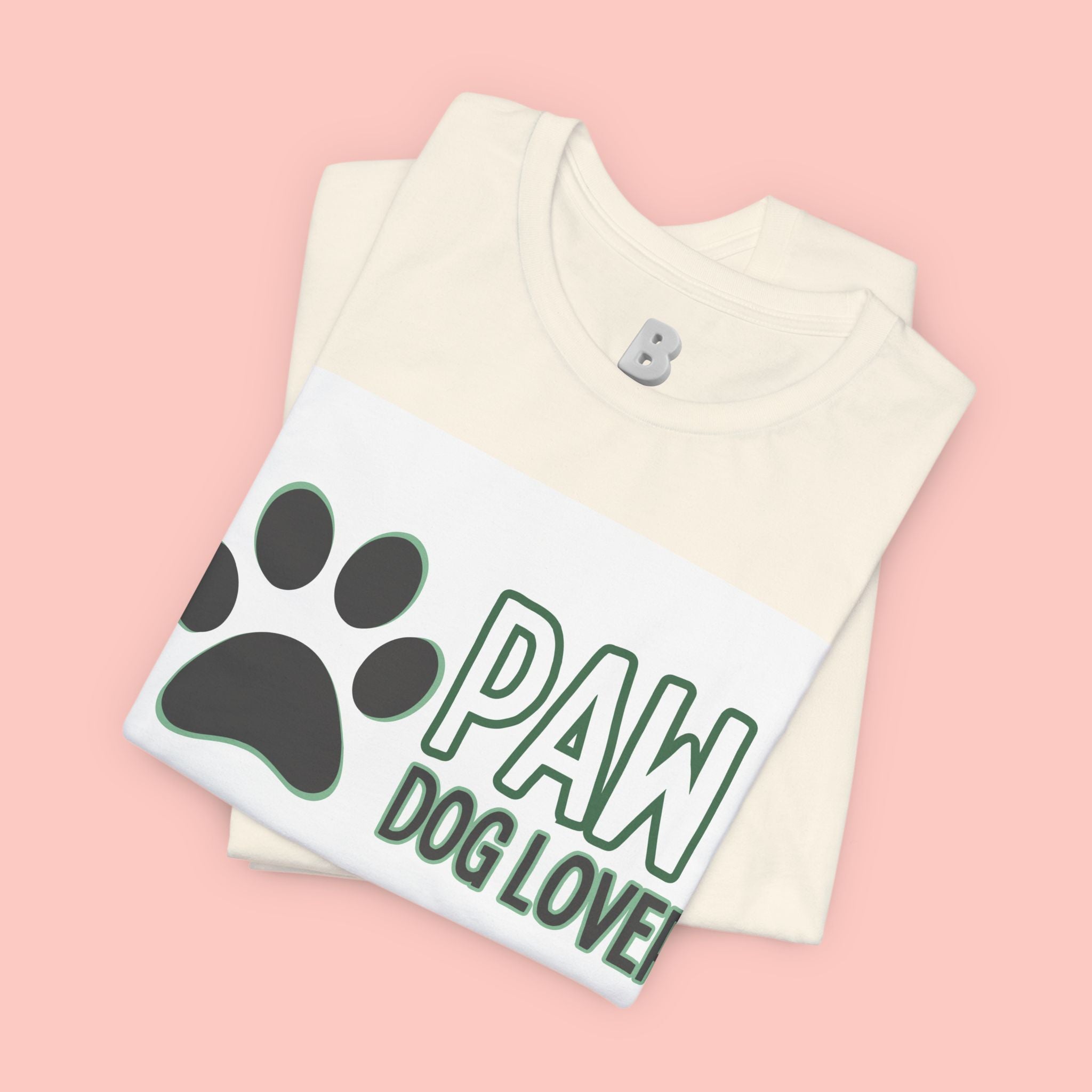 Paw Dog Lover T-Shirt — Cute Paw Print Tee for Dog Owners
