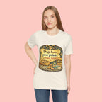 Dogs Leave Paw Prints Tee – Vintage Pet Lover T‑Shirt