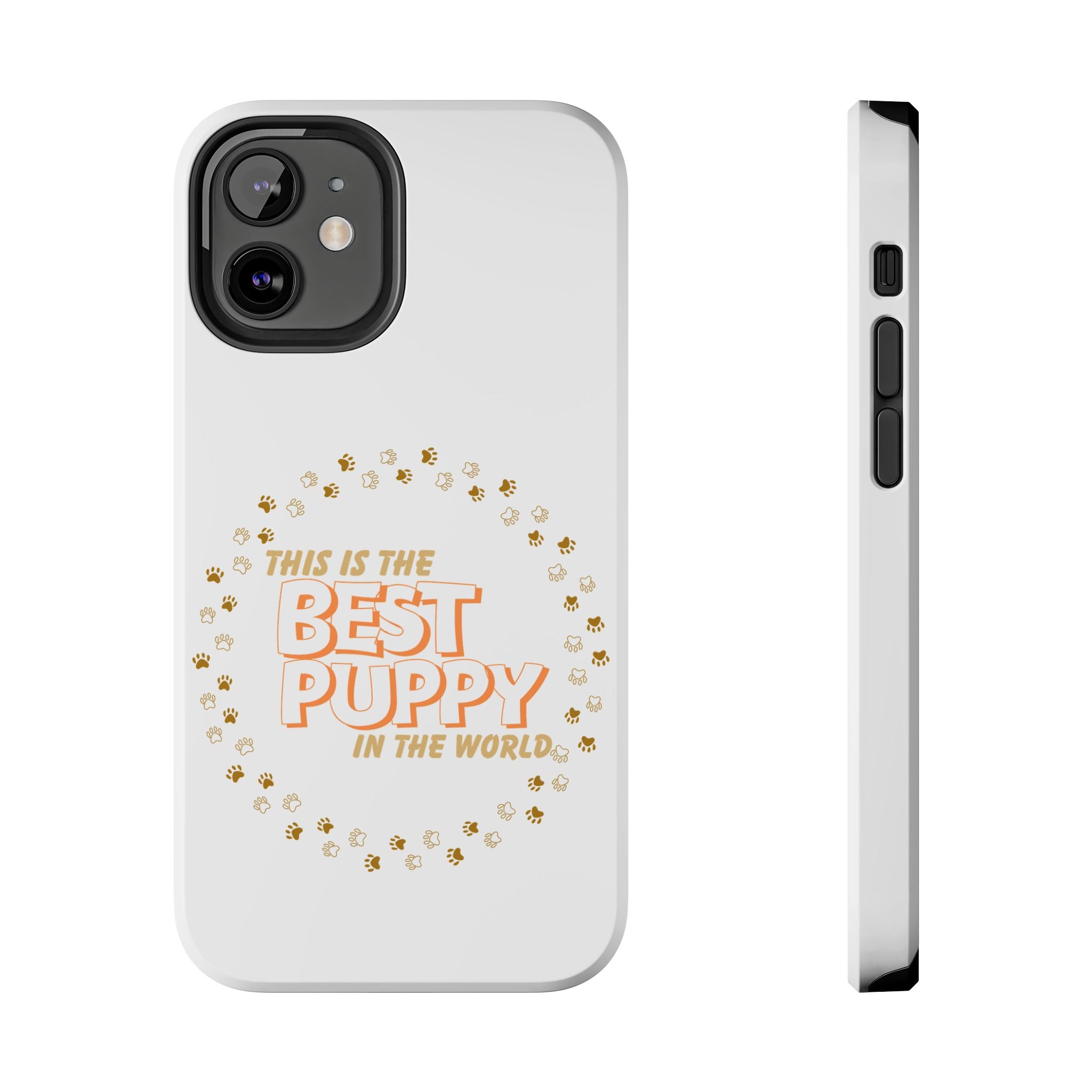Best Puppy Phone Case — Cute Paw Print Tough Phone Case