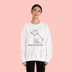 Mama's Hungry Baby Sweatshirt — Cute Minimal Dog Graphic Crewneck