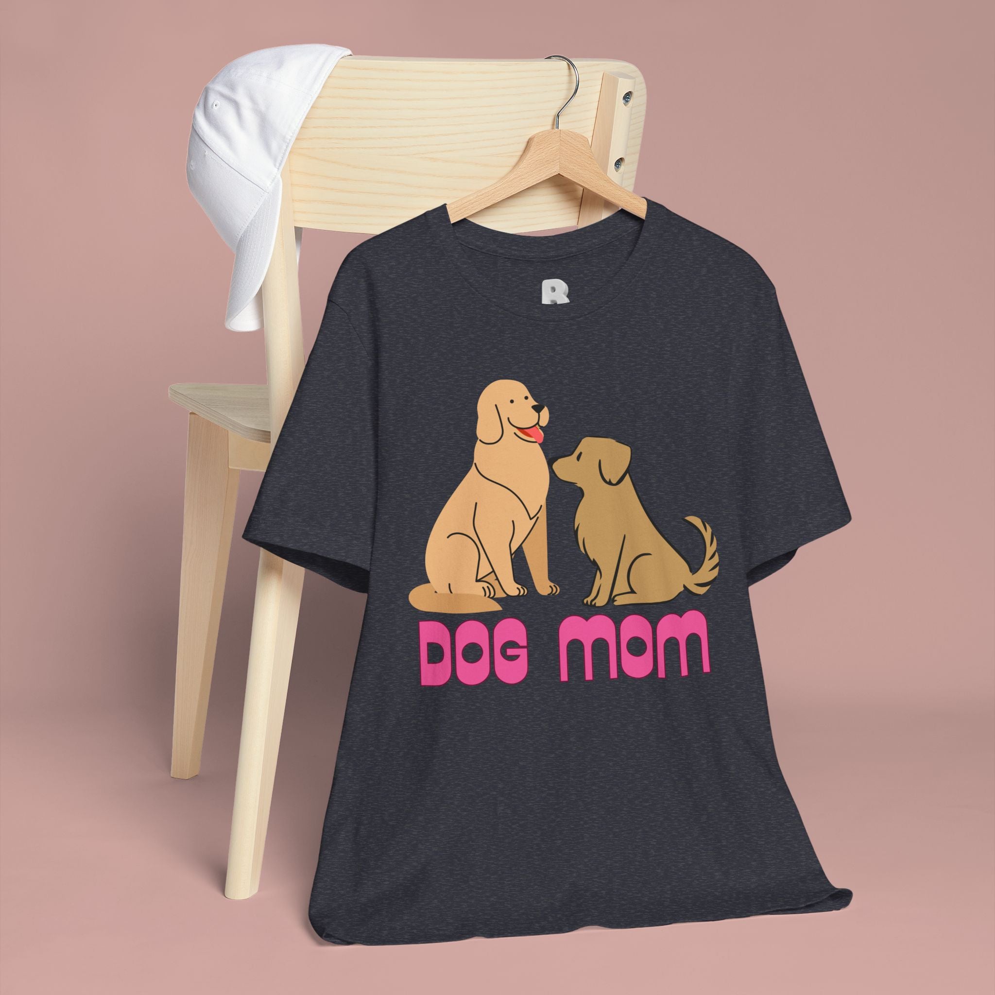 Dog Mom T‑Shirt — Cute Retro Dogs Graphic Tee for Dog Lovers