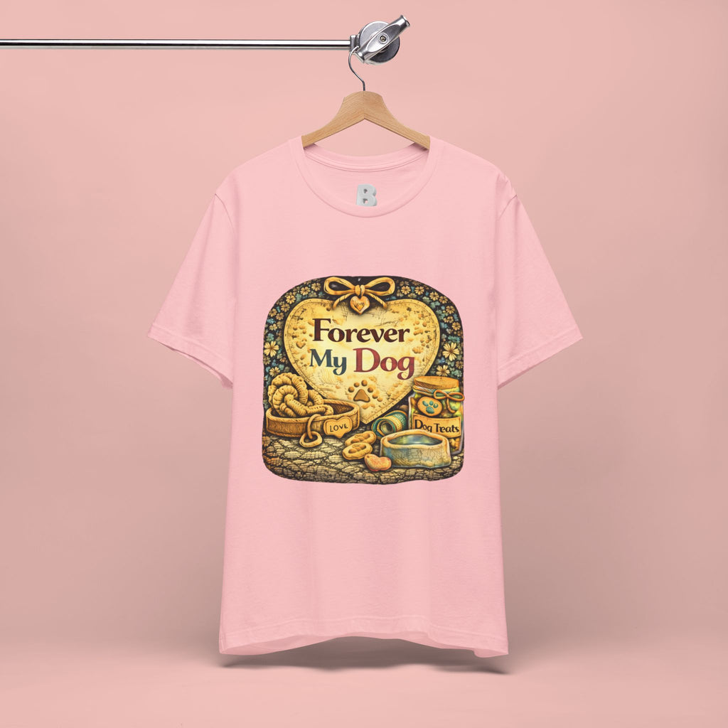 Dog T-Shirt — "Forever My Dog" Vintage Pet Lovers Tee