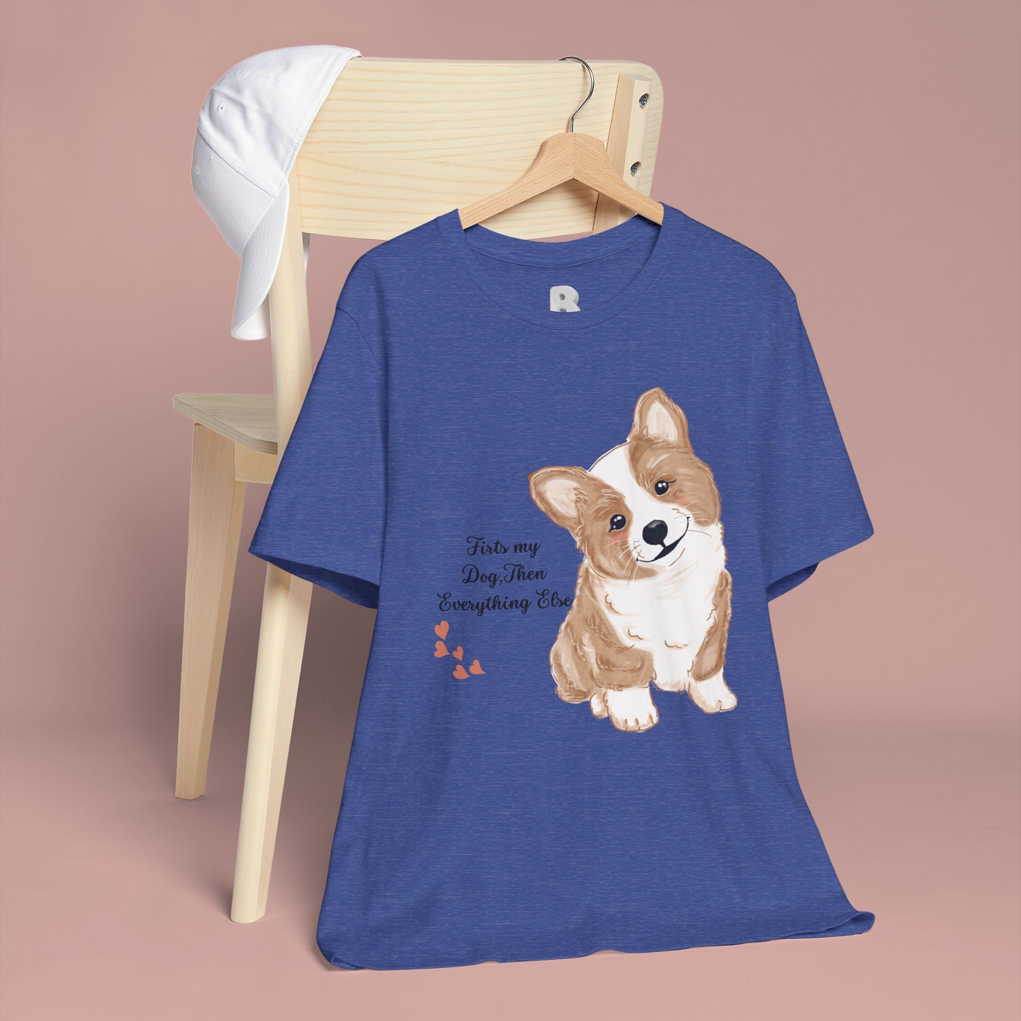Corgi Love T-Shirt — "This my dog, then everything else" Cute Pet Tee