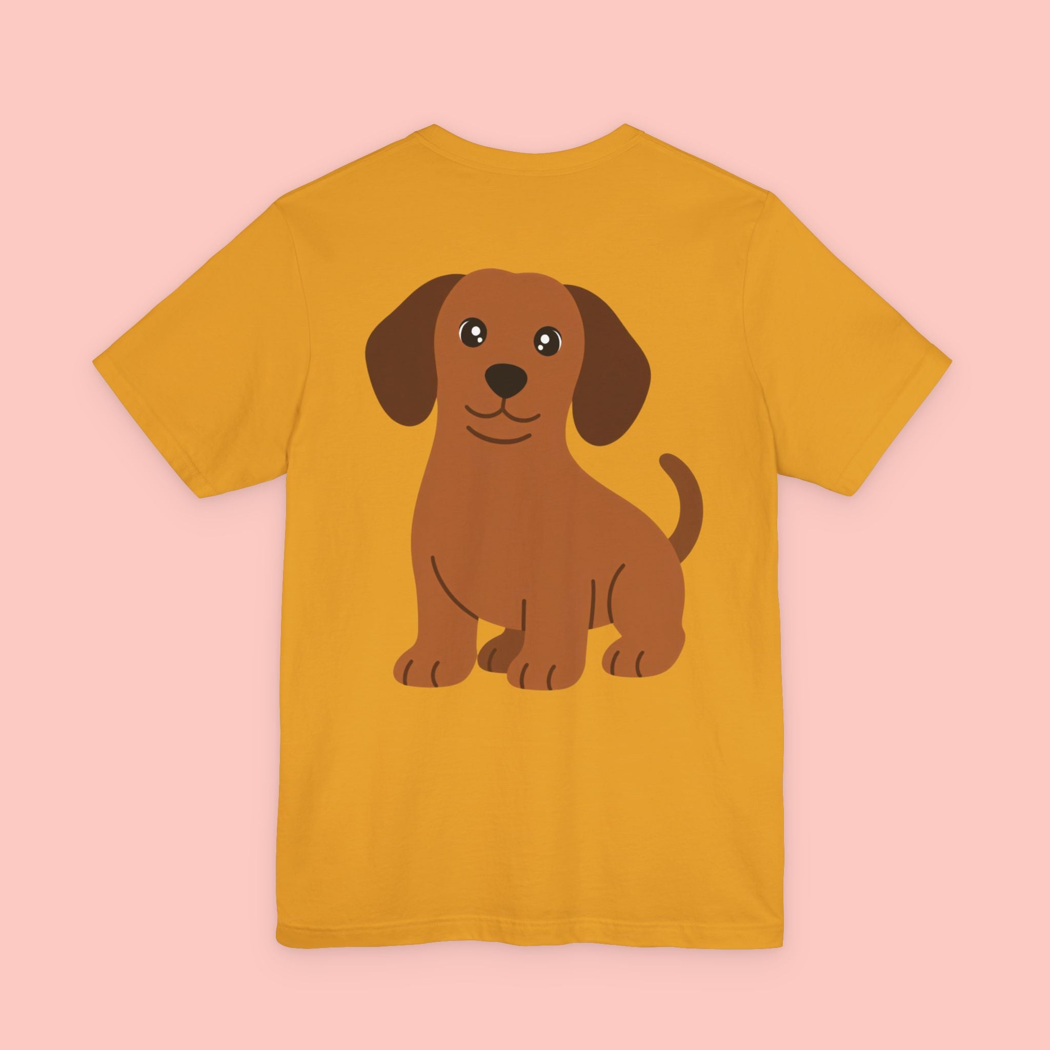 Dachshund Graphic Tee - Cute Brown Sausage Dog T-Shirt