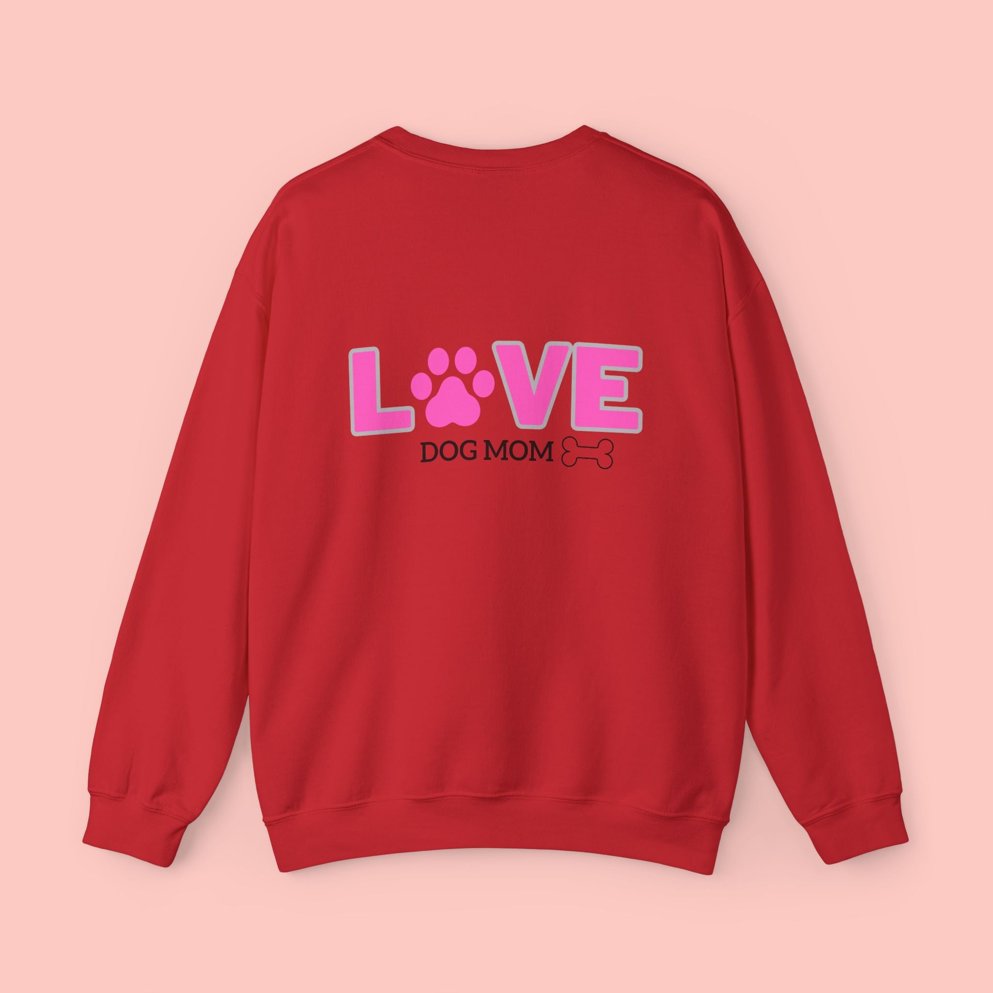 Dog Mom Love Crewneck Sweatshirt