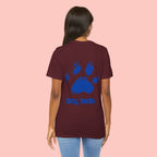 Dog Mom Paw Print T-Shirt