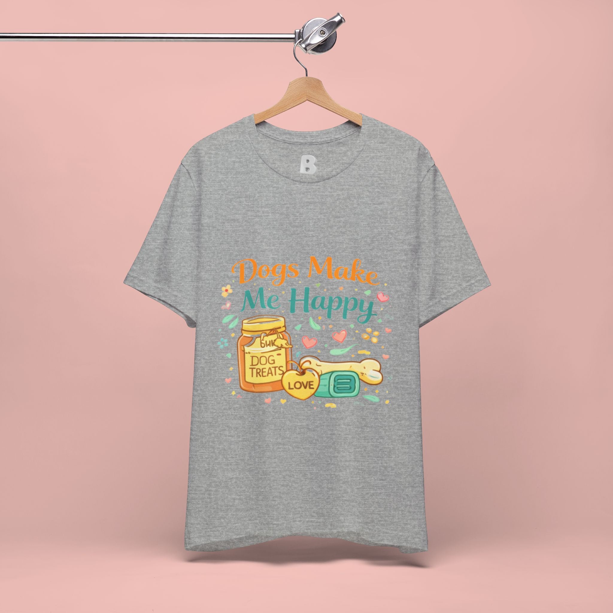 Dogs Make Me Happy T-Shirt