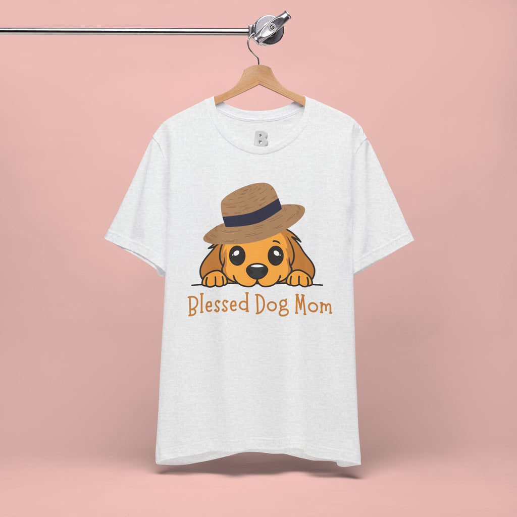 Blessed Dog Mom T-Shirt — Cute Puppy Graphic Tee for Dog Lovers