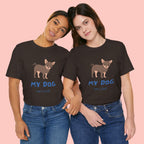 My Dog My Love T-Shirt — Cute Chihuahua Graphic Tee for Dog Lovers