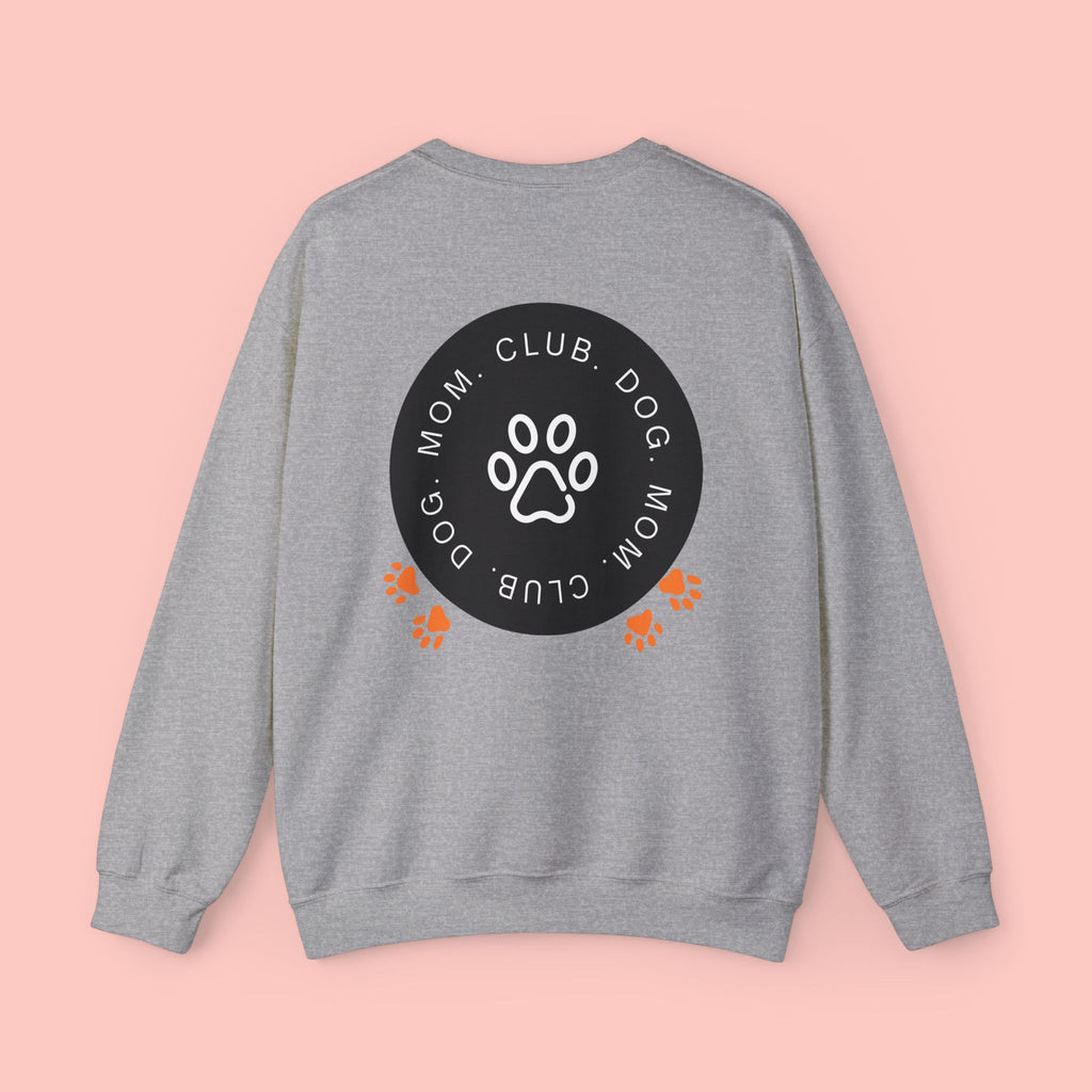 Dog Mom Club Sweatshirt — Paw Print Crewneck
