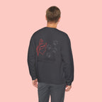 Dog Cuddle Crewneck Sweatshirt — "I'd Rather Cuddle My Dog" Cozy Pullover