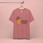 Chilling With My Chind T-Shirt — Funny Dabbing Cat Graphic Tee