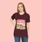 Proud Dog Mom T-Shirt — Cute Corgi & Golden Retriever Floral Tee for Pet Lovers