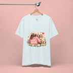 Dog Mom T-Shirt — Cute Floral Puppy Tee for Dog Lovers