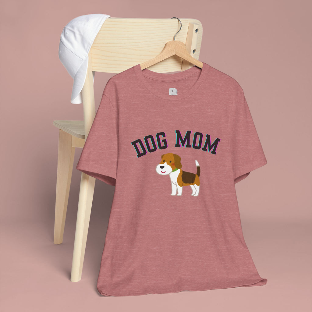 Dog Mom T-Shirt — Cute Beagle Graphic Tee for Dog Lovers