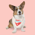 Mom's Favorite Pet Bandana Collar – Cute Paw Print Dog & Cat Accessory